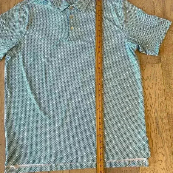 Peter Millar Summer Comfort The Mans Manhattan Performance Jersey Golf Polo XL - Picture 2 of 6